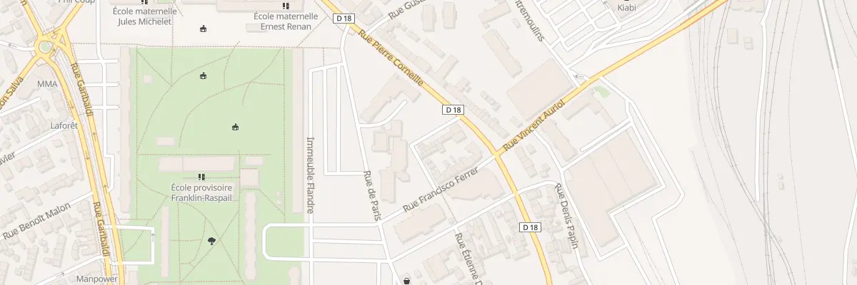 Plan du 134D Rue Pierre Corneille à Sotteville-lès-Rouen