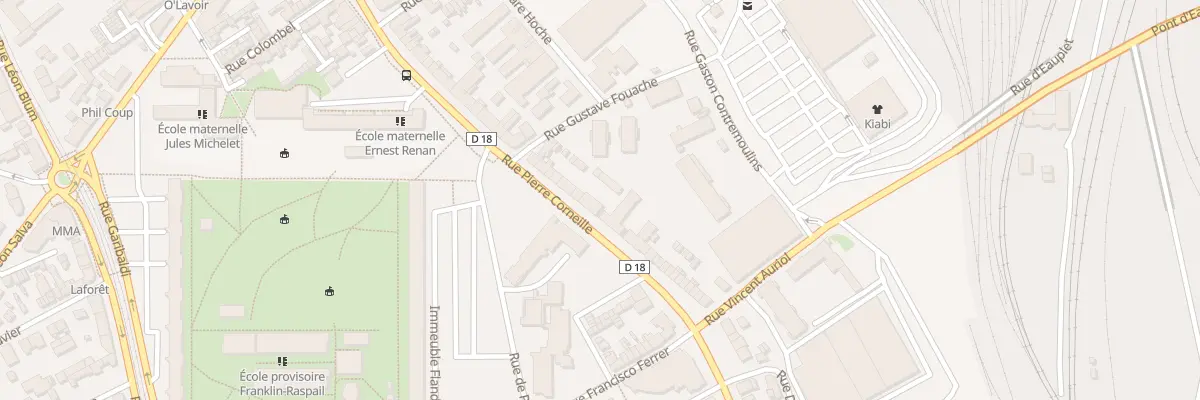 Plan du 157B Rue Pierre Corneille à Sotteville-lès-Rouen