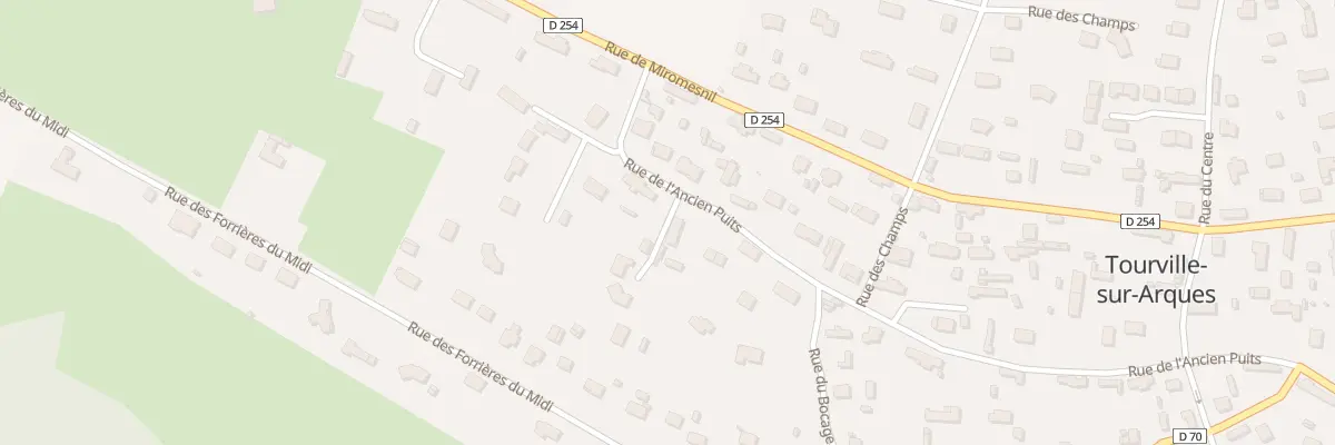 Plan du 33A Rue de l’Ancien Puits à Tourville-sur-Arques