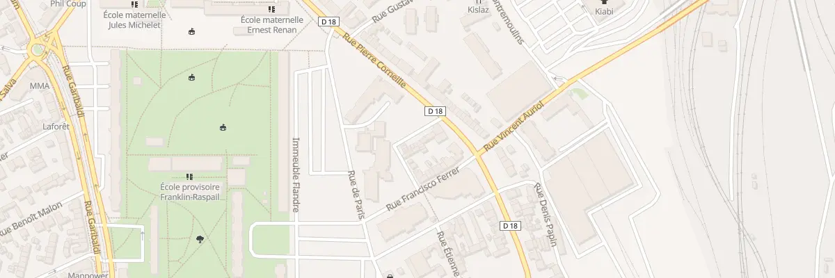 Plan du 134B Rue Pierre Corneille à Sotteville-lès-Rouen