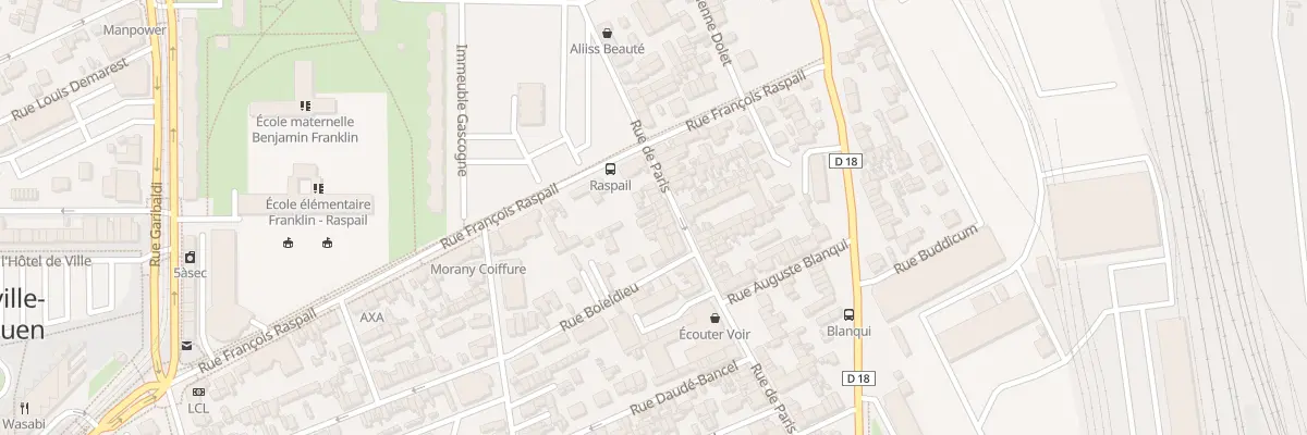 Plan du 246 Rue de Paris à Sotteville-lès-Rouen