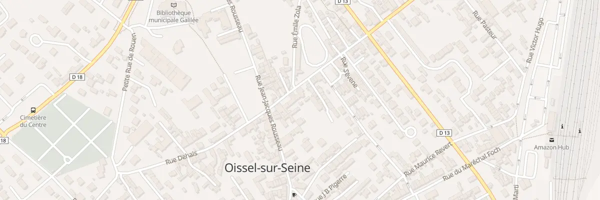 Plan du 6 Rue Sévene à Oissel-sur-Seine