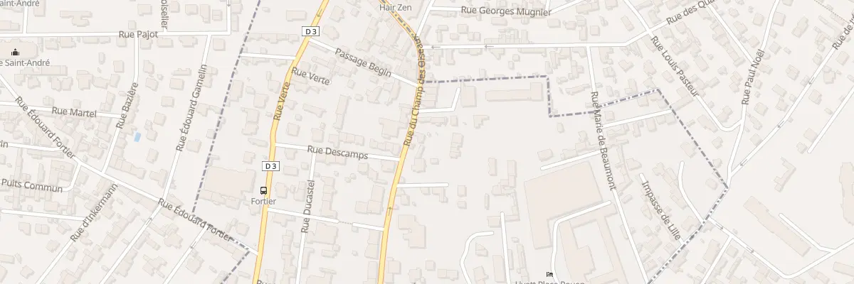 Plan du 122 Rue du Champ des Oiseaux à Rouen