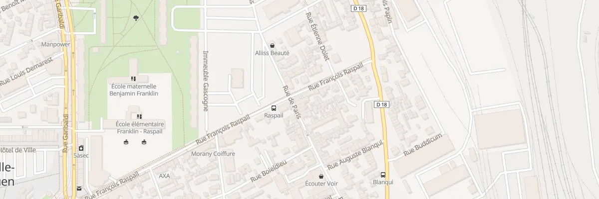 Plan du 145 Rue de Paris à Sotteville-lès-Rouen