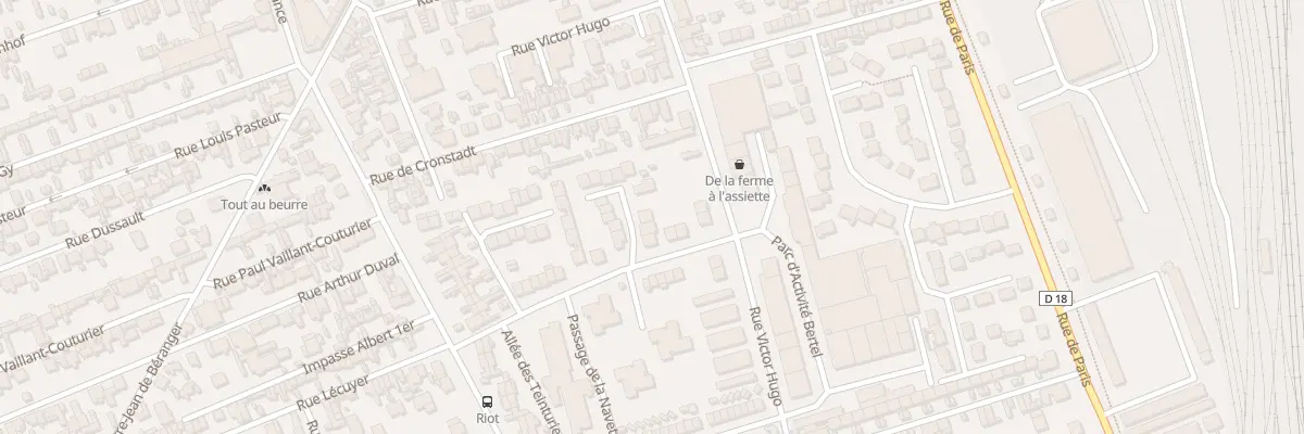 Plan du 6 All des Cardeuses à Sotteville-lès-Rouen