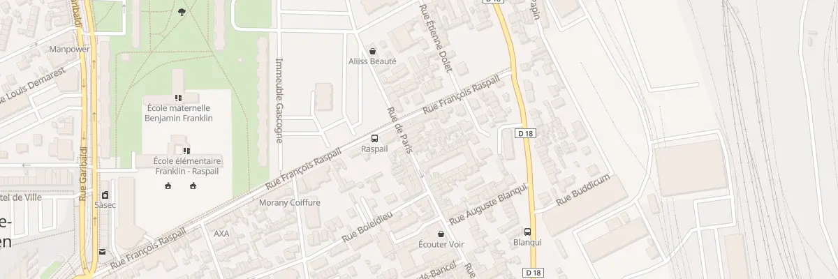 Plan du 151 Rue de Paris à Sotteville-lès-Rouen