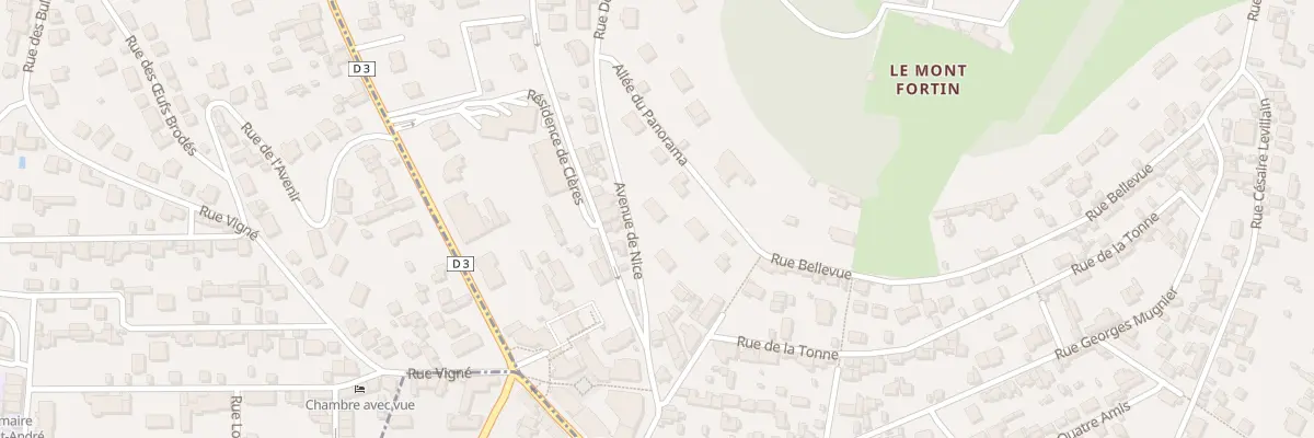 Plan du 150 Av de Nice à Bois-Guillaume