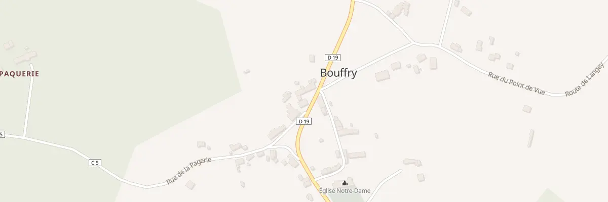 Plan du 2 Pl du Coteau du Perche à Bouffry