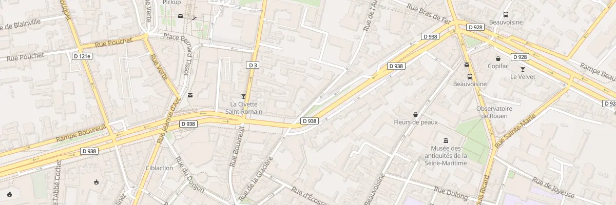 Plan du 3 Rue de l’Avalasse à Rouen
