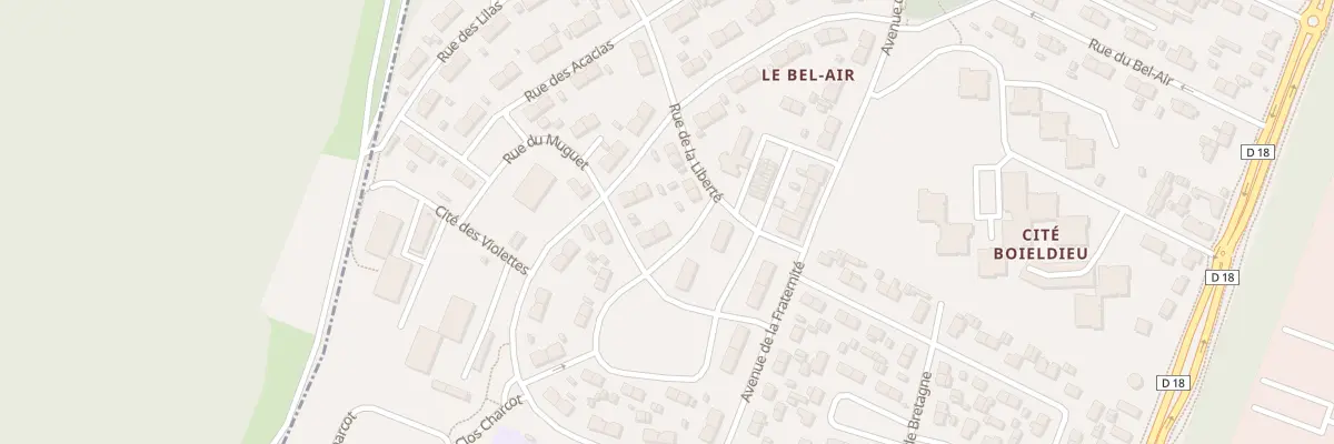 Plan du 31 All des Bleuets à Oissel-sur-Seine