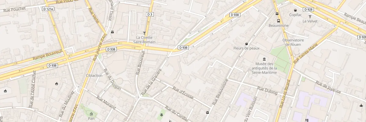 Plan du 171 Bd de l’Yser à Rouen