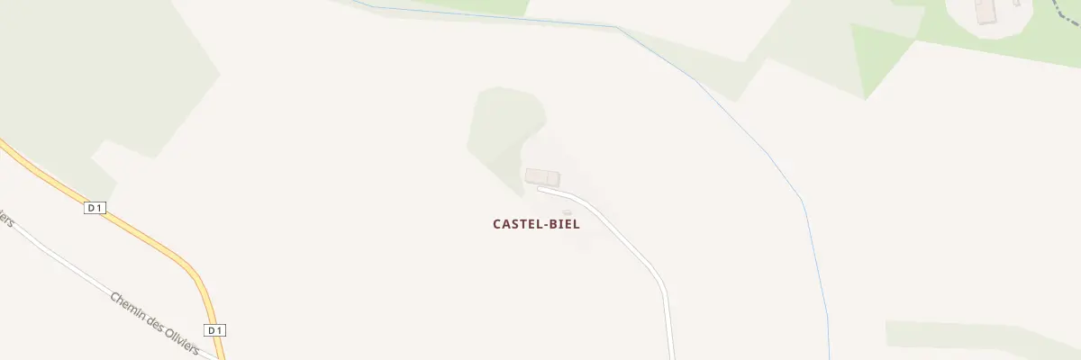 Plan du 15 Castel Biel au Grès