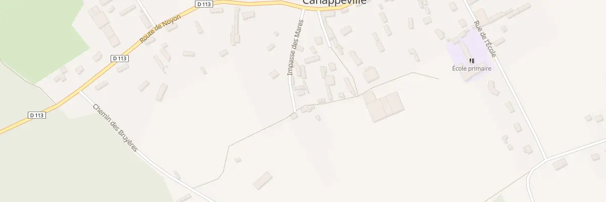 Plan du 139 Imp des Mares à Canappeville