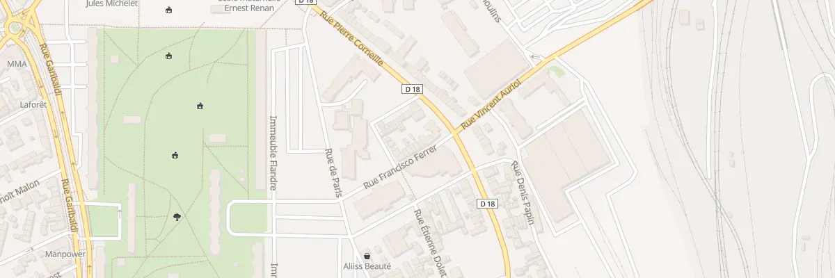 Plan du 14 Rue Francisco Ferrer à Sotteville-lès-Rouen