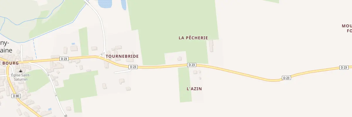 Plan du 19 La Pêcherie à Souvigny-de-Touraine