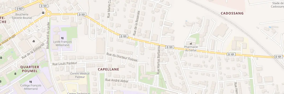 Plan du 44 Av Jean Jaurès à Moissac