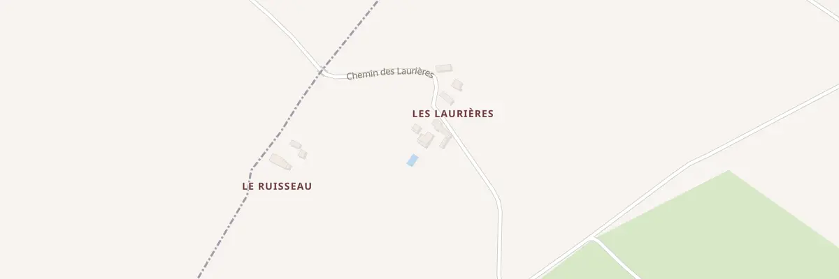 Plan du 3 Les Laurières à Bouffry