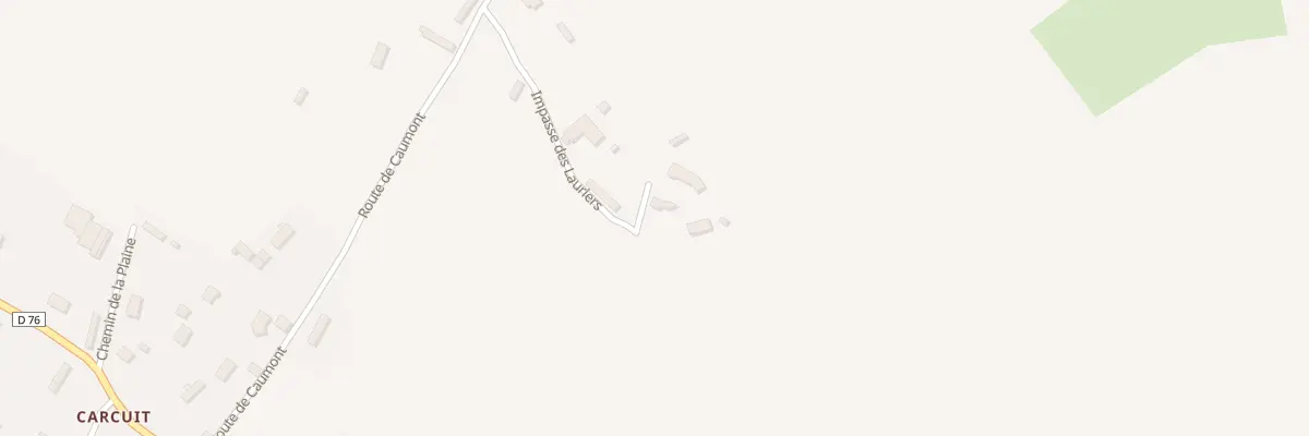 Plan du 190 Imp des Lauriers à Gonneville-sur-Scie
