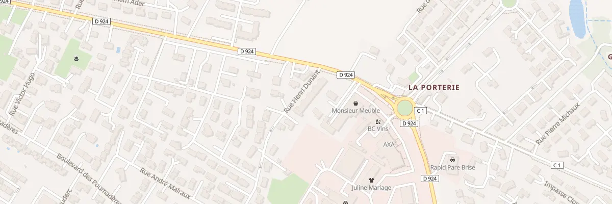 Plan du 35 Rue Henri Dunant à L’Isle-Jourdain