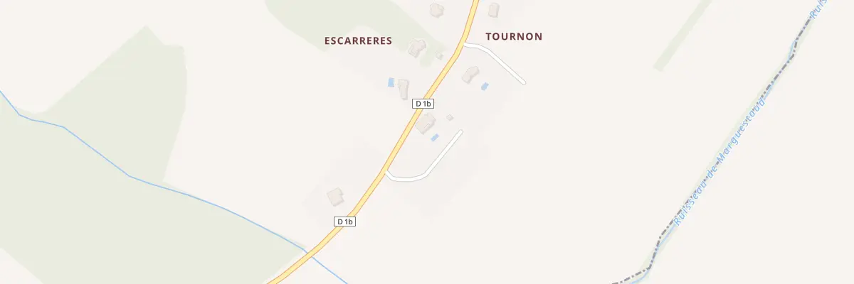 Plan du 59 Tournon à Drudas