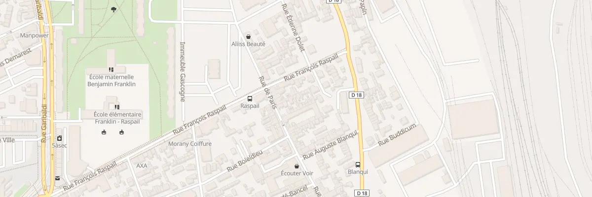 Plan du 167 Rue de Paris à Sotteville-lès-Rouen