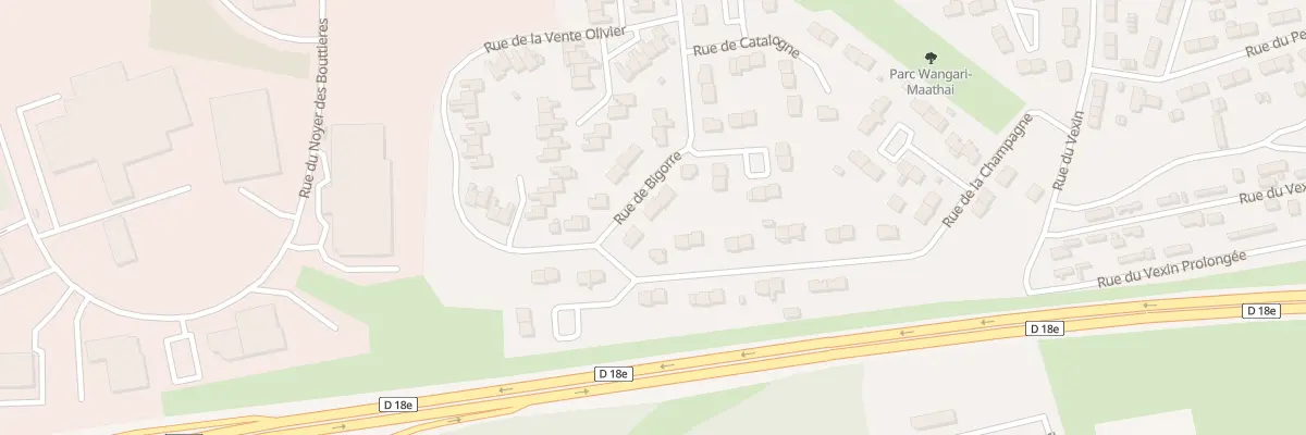 Plan du 9 Rue de Bigorre à Saint-Étienne-du-Rouvray