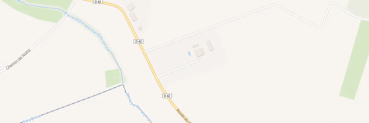 Plan du 9000 Bordeneuve à Bellegarde-Sainte-Marie
