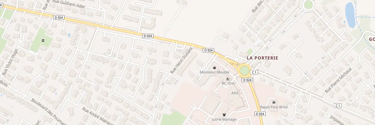 Plan du 39 Rue Henri Dunant à L’Isle-Jourdain