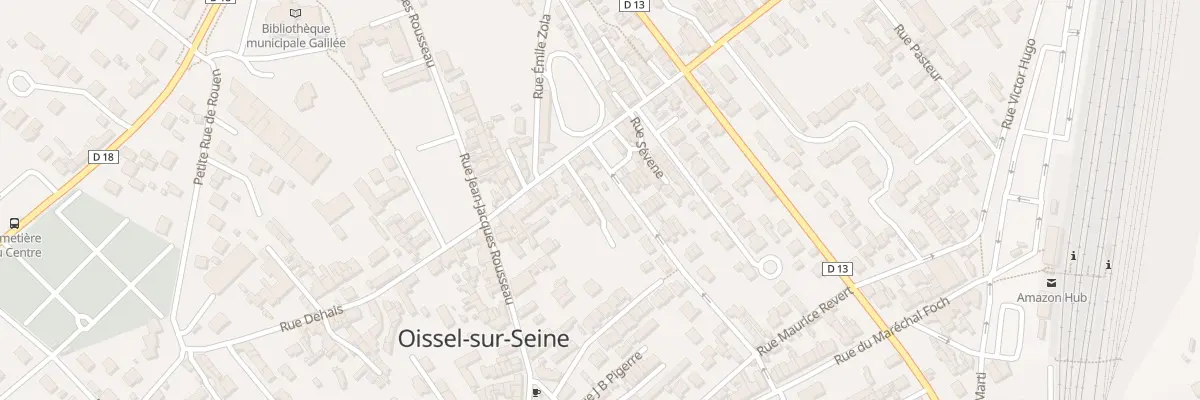 Plan du 26 Rue Sévene à Oissel-sur-Seine