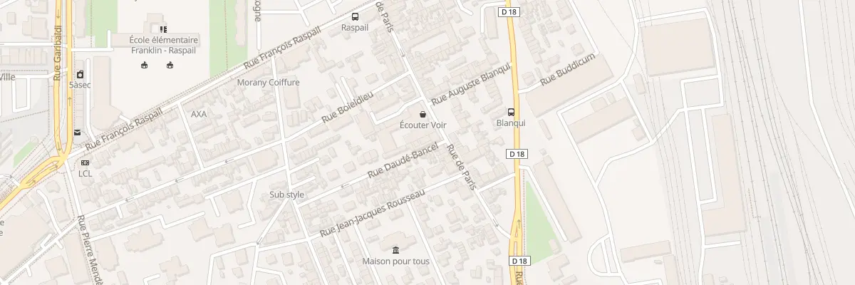 Plan du 278 Rue de Paris à Sotteville-lès-Rouen