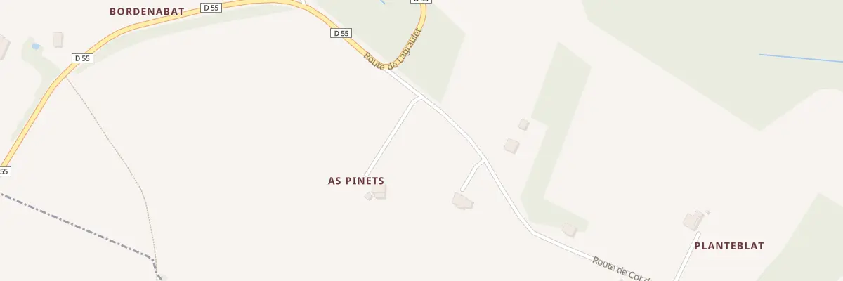 Plan du 5122 As Pinets à Beaupuy