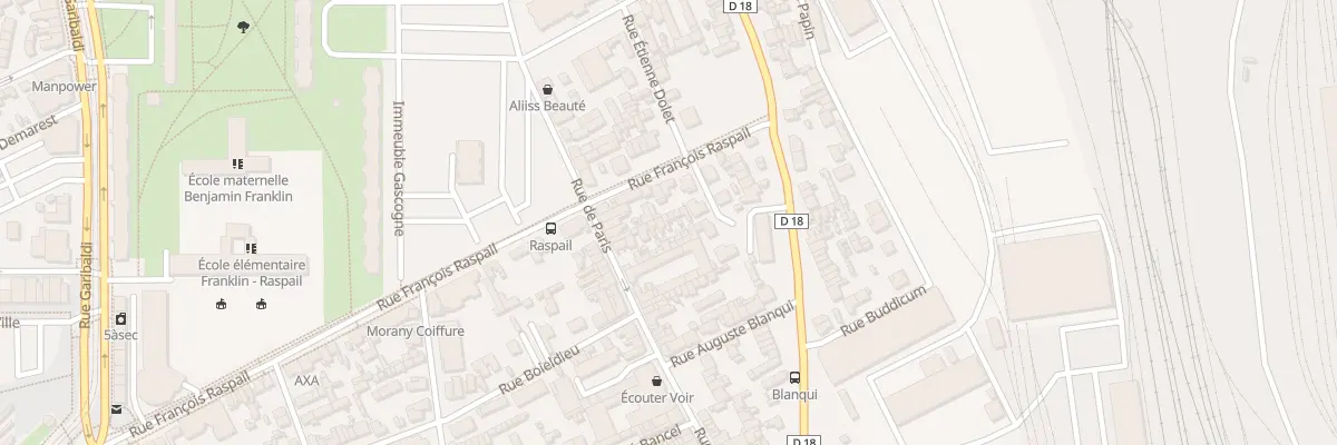 Plan du 171 Rue de Paris à Sotteville-lès-Rouen