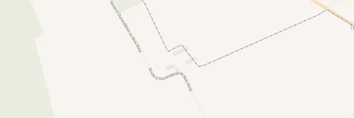 Plan du 3 Rte D Durandieres au Bois Rouy à Saint-Maurice-Saint-Germain