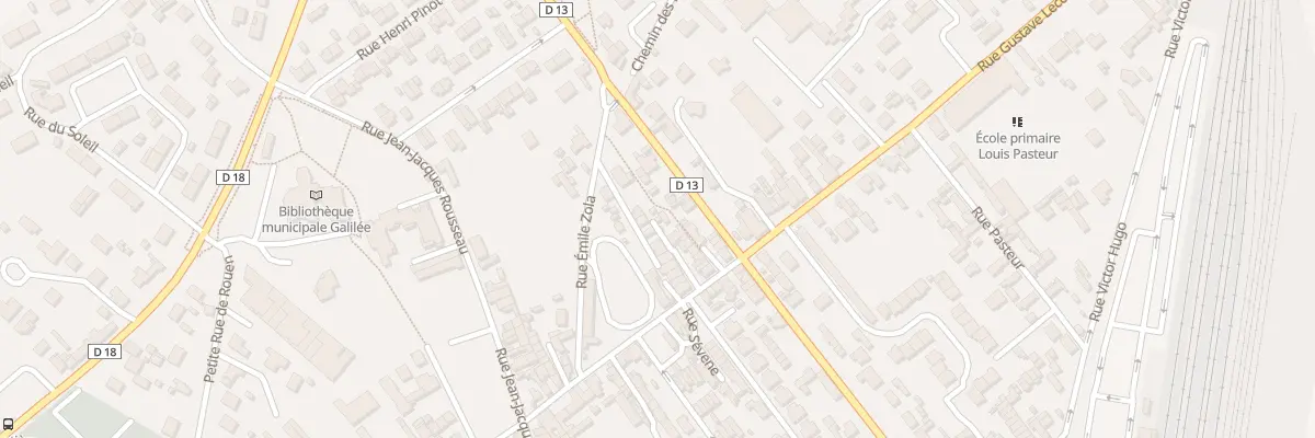 Plan du 51 Rue Sévene à Oissel-sur-Seine