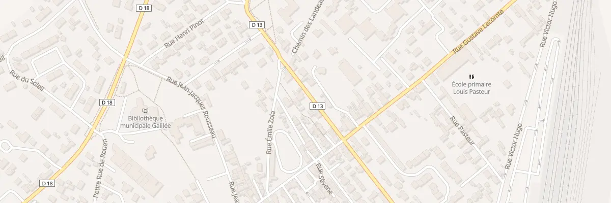 Plan du 43 Rue du Doc Cotoni à Oissel-sur-Seine