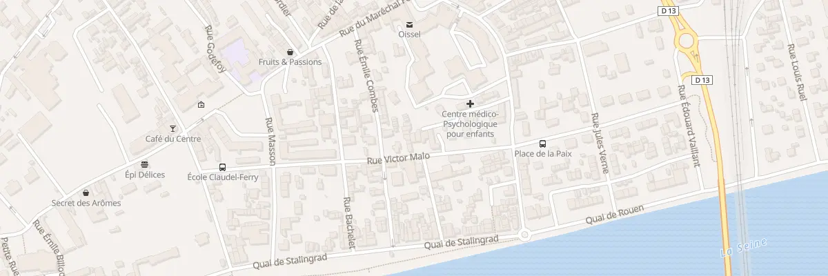 Plan du 31 Rue Victor Malo à Oissel-sur-Seine