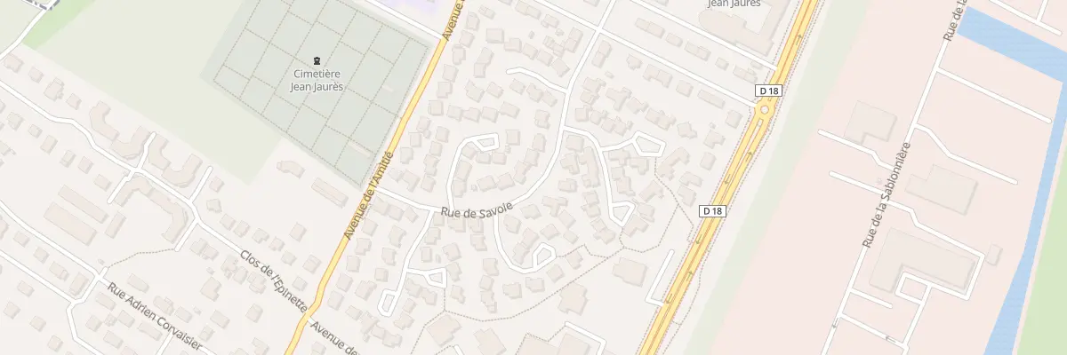 Plan du 16 Rue de Savoie à Oissel-sur-Seine