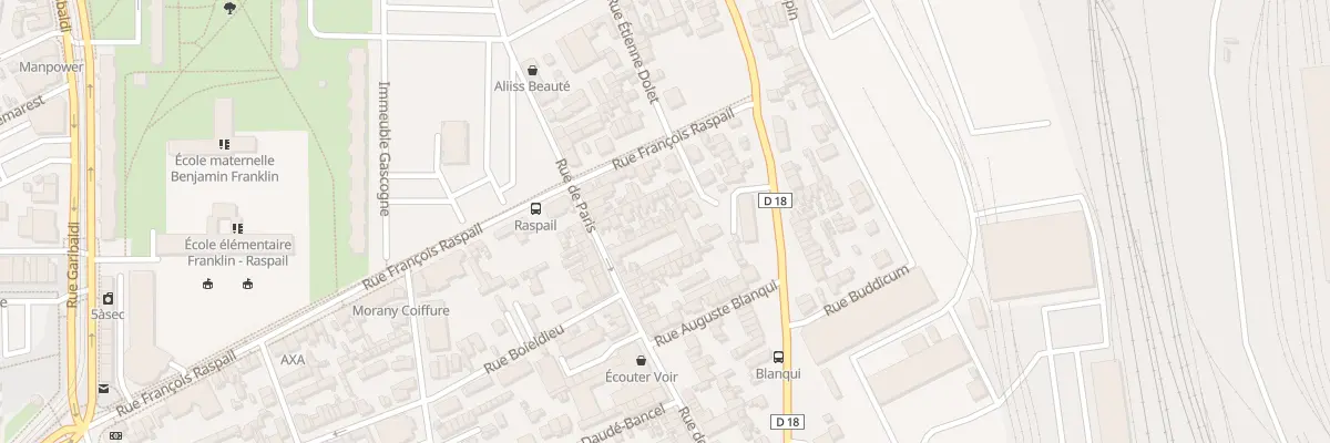 Plan du 183 Rue de Paris à Sotteville-lès-Rouen