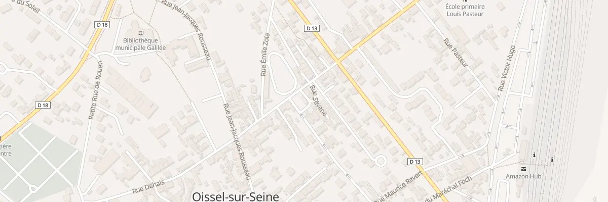 Plan du 38 Rue Sévene à Oissel-sur-Seine