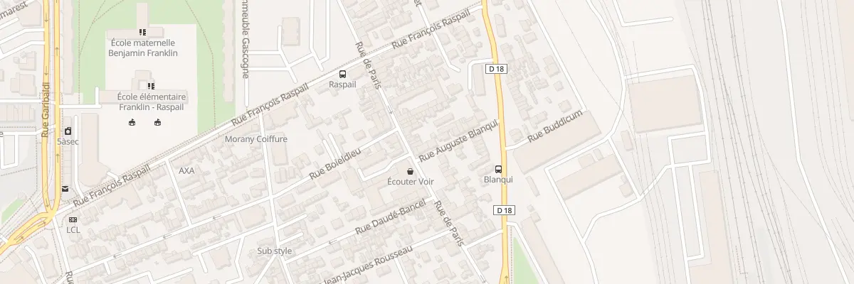 Plan du 239 Rue de Paris à Sotteville-lès-Rouen