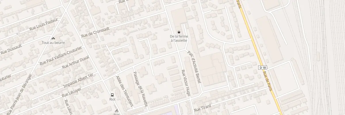 Plan du 356 Rue Victor Hugo à Sotteville-lès-Rouen