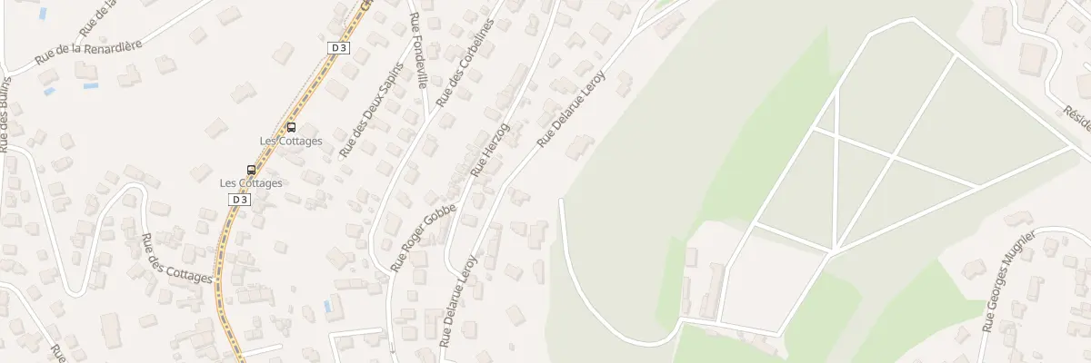 Plan du 100 Rue Delarue Leroy à Bois-Guillaume