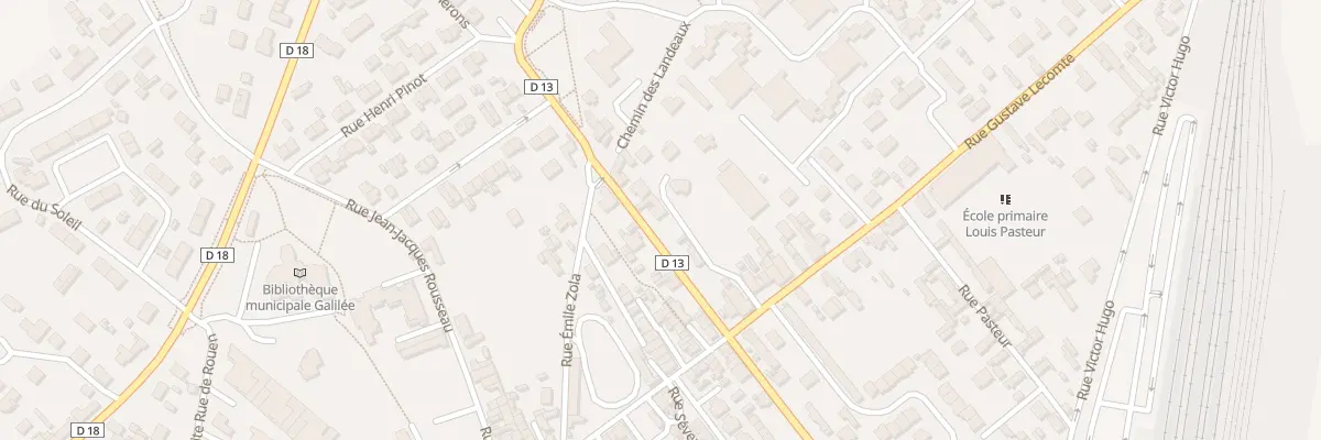 Plan du 22 Rue du Doc Cotoni à Oissel-sur-Seine