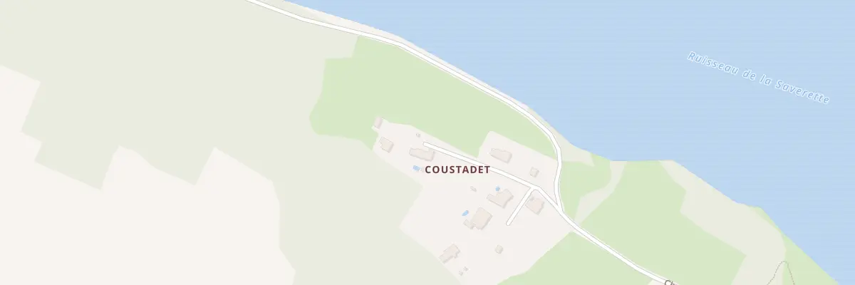 Plan du 550 Che du Lac à Savères