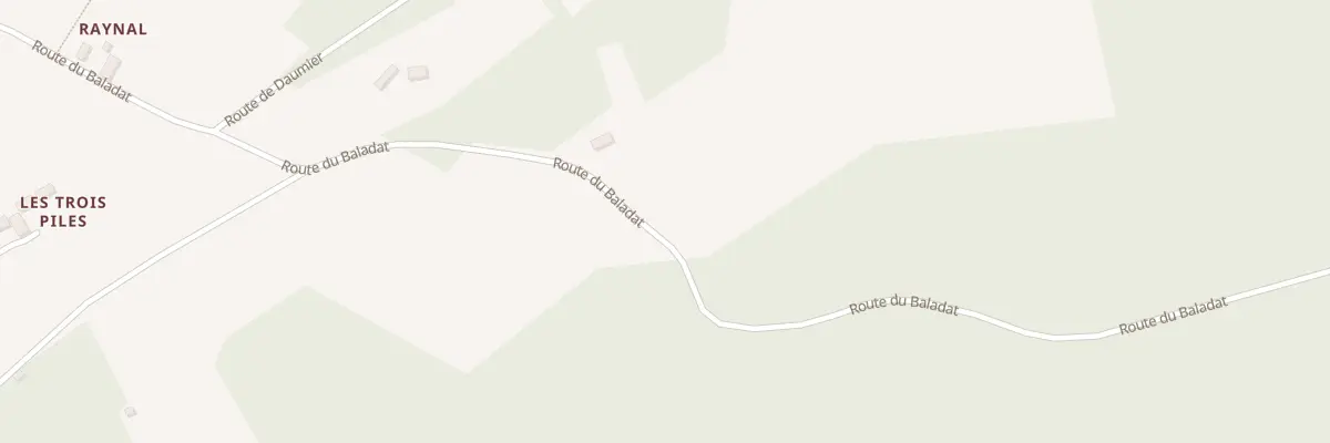 Plan du 363 Valatat Nord à Villefranche-du-Périgord