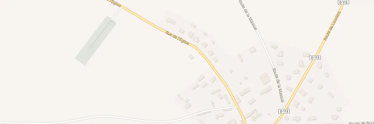 Plan du 9498 Le Village à Canappeville
