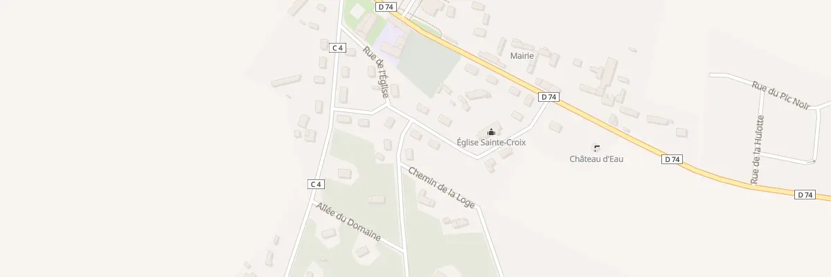 Plan du 6 Rue de l’Eglise aux Baux-Sainte-Croix