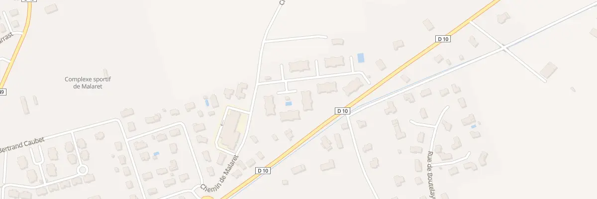 Plan du 5001F Rue Martinon à Cazères