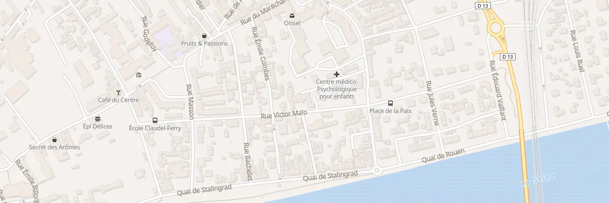 Plan du 35 Rue Victor Malo à Oissel-sur-Seine