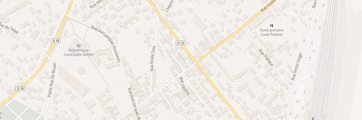 Plan du 65 Rue Sévene à Oissel-sur-Seine